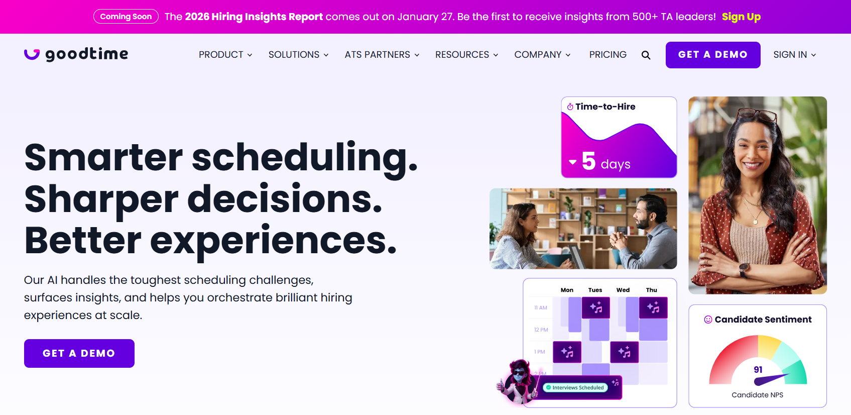 GoodTime AI recruiting software