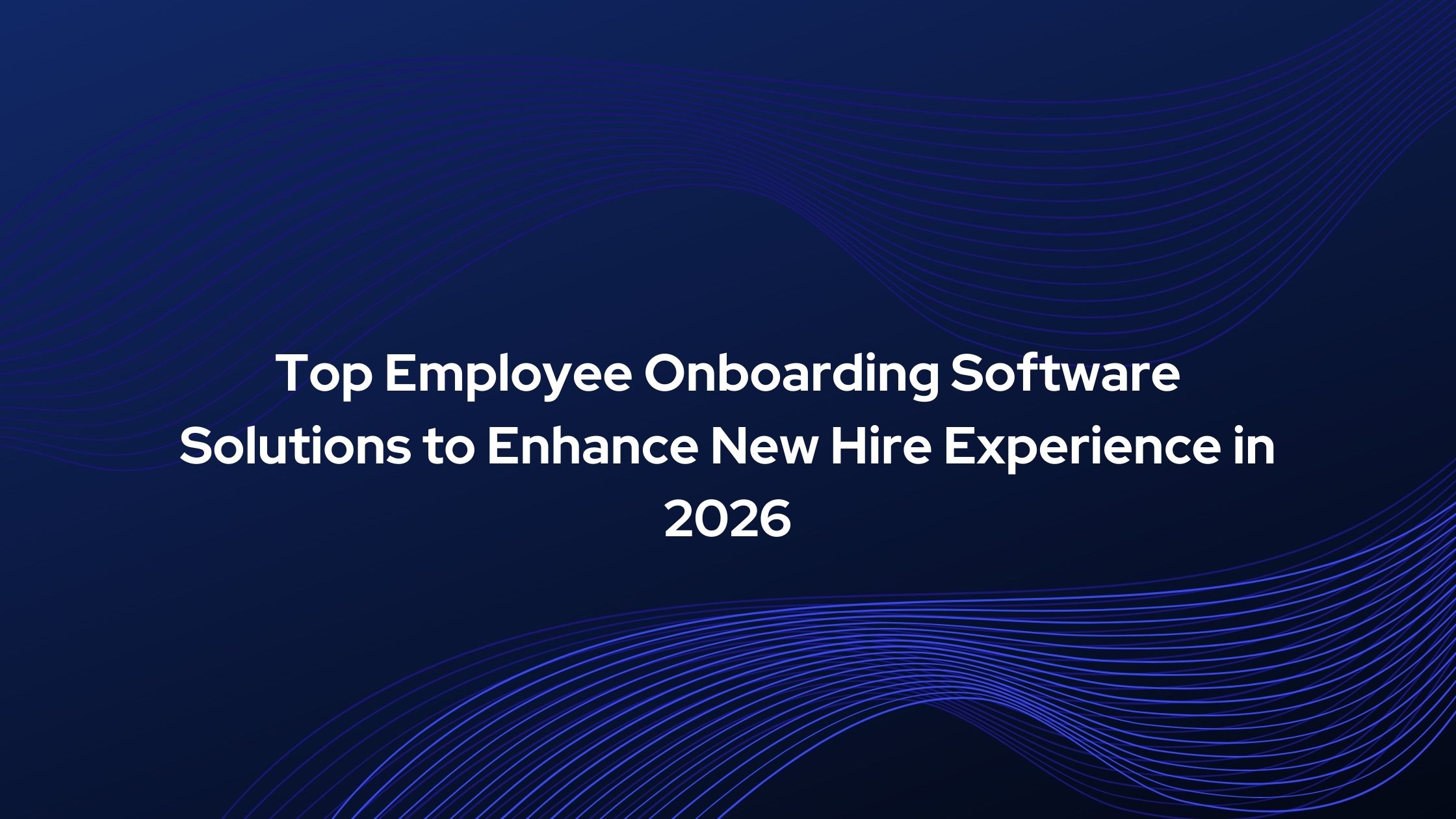Employee Onboarding Software