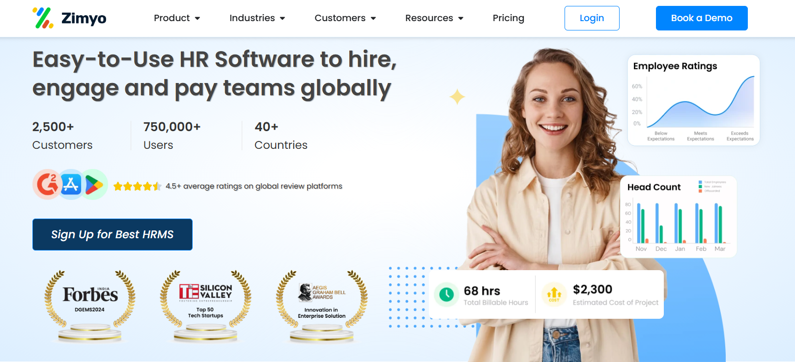 HR Software to hire, engage and pay