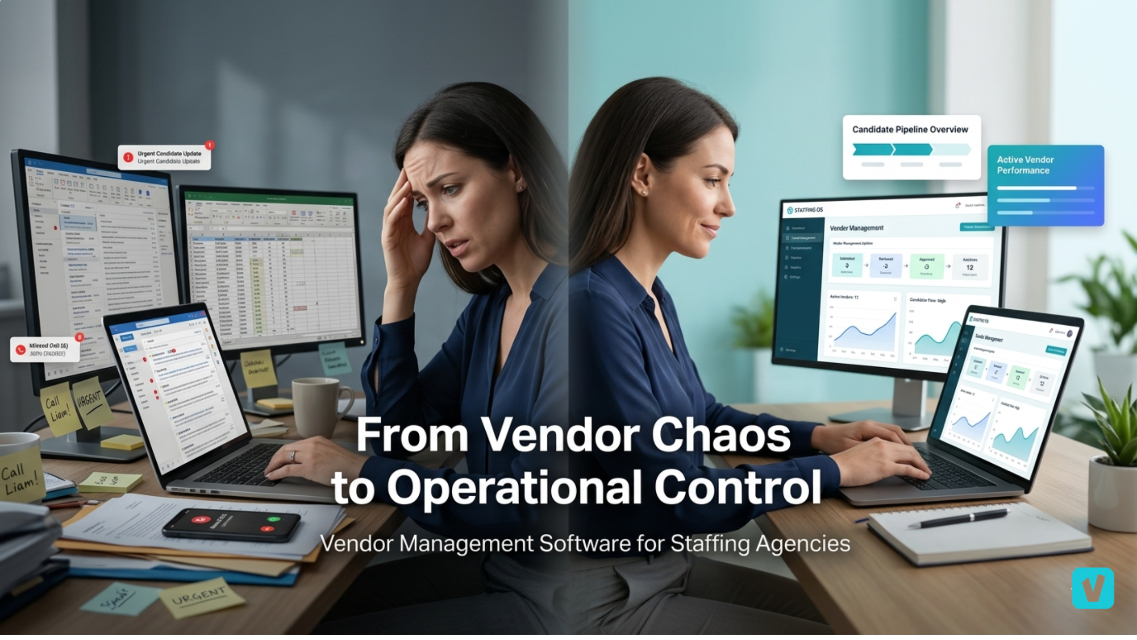 Vendor management software transforming chaotic staffing workflows into structured recruitment operations