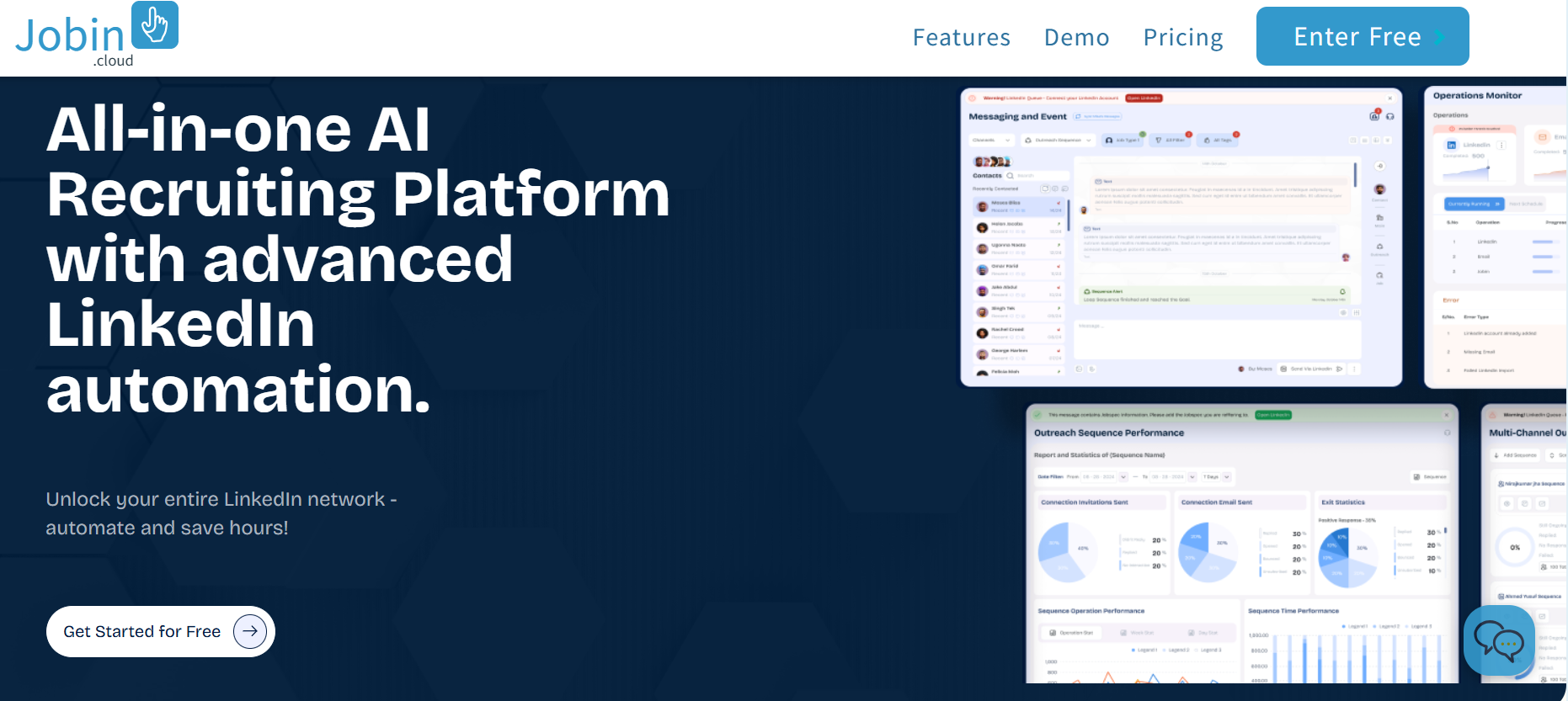 Jobin Cloud is a transparent and fast AI recruiting software