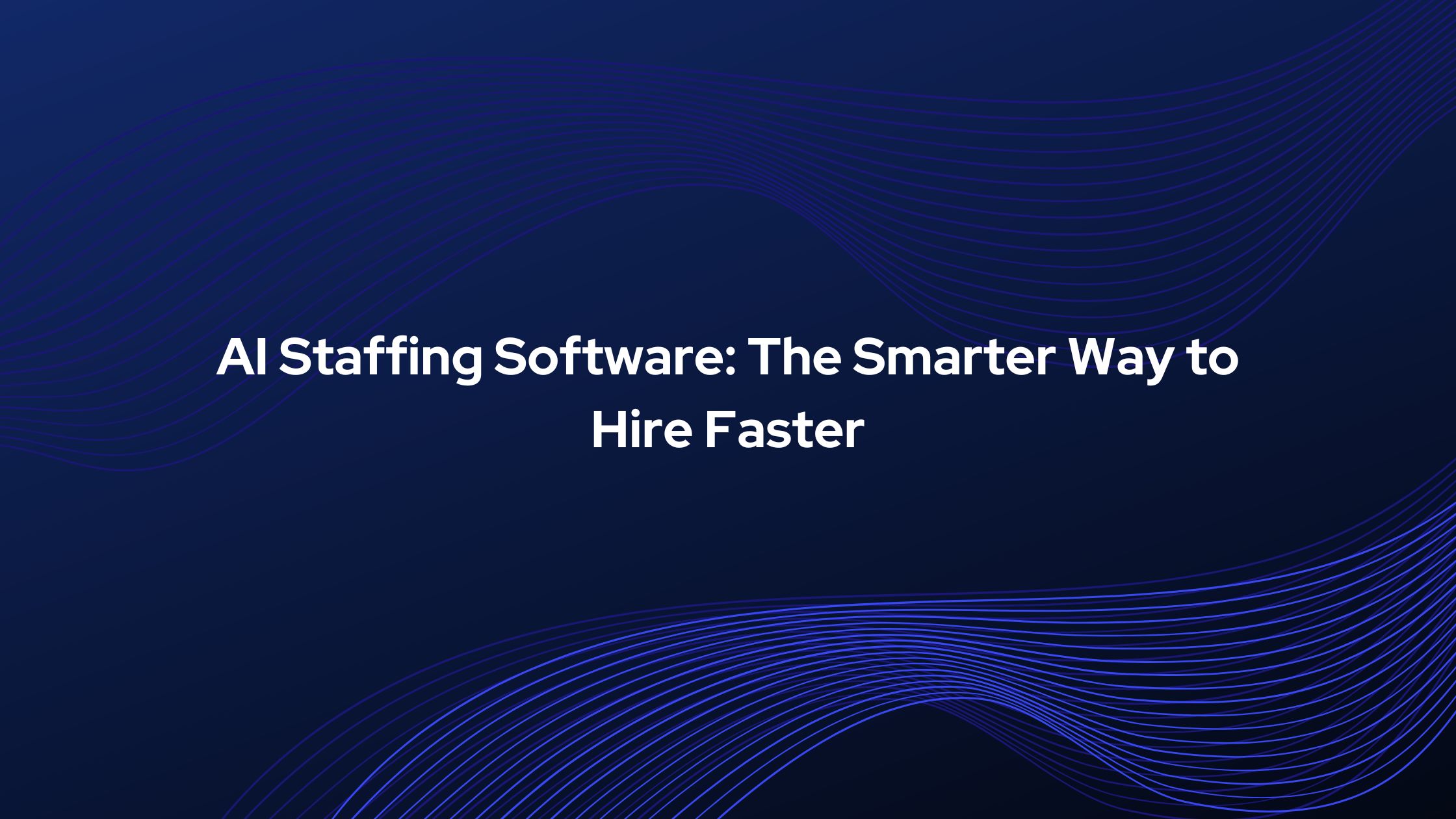 AI Staffing Software