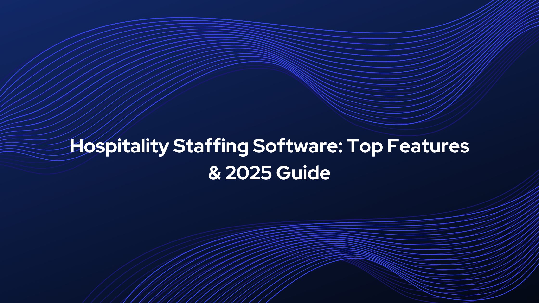 top Hospitality Staffing Software