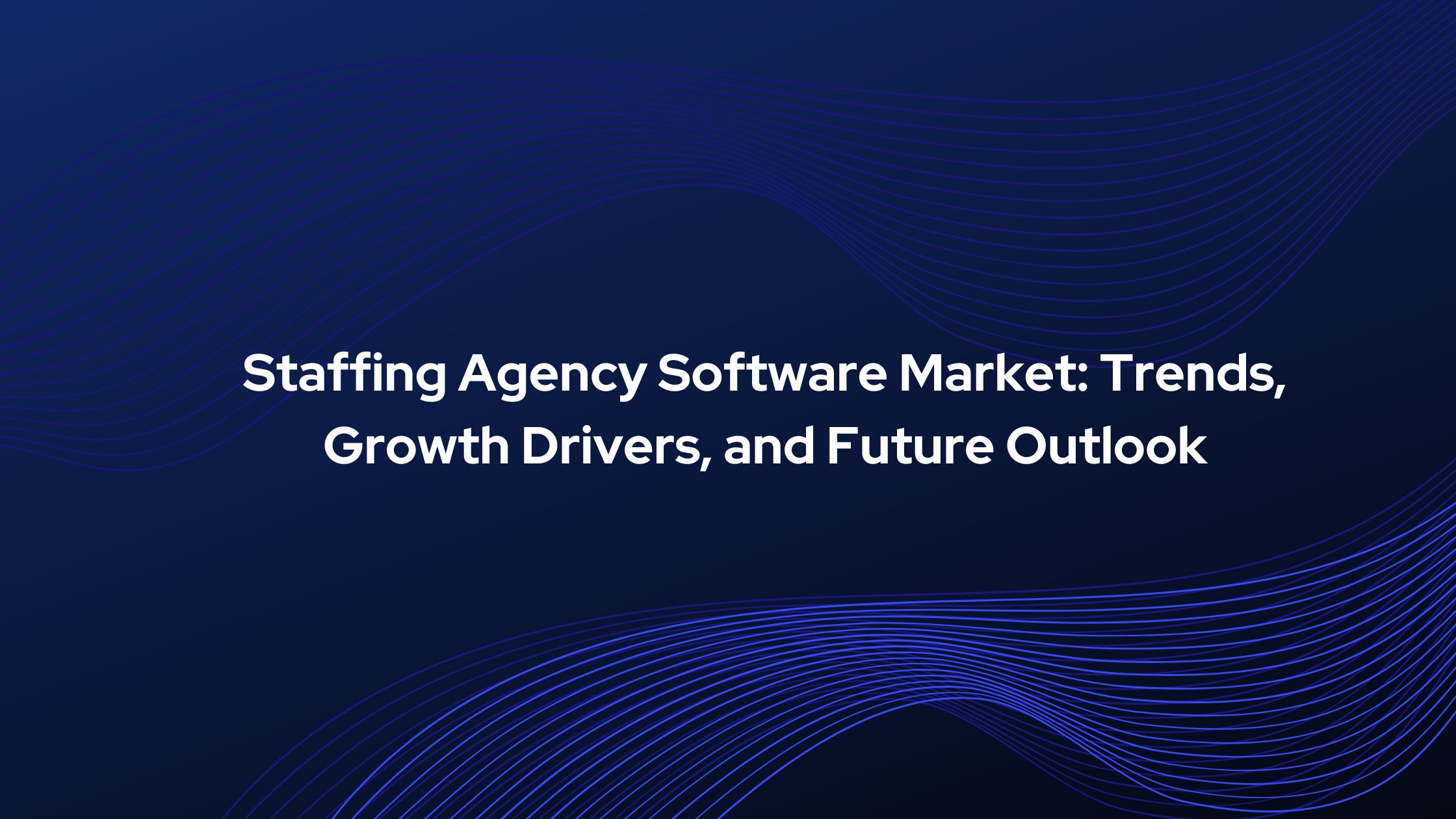 Agency Software Market