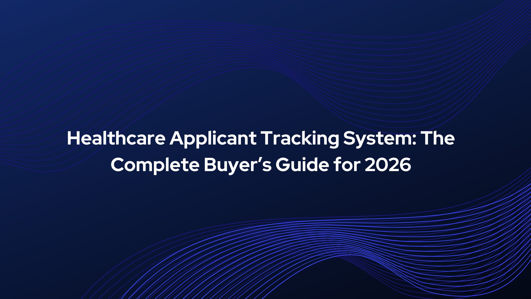 Healthcare Applicant Tracking System
