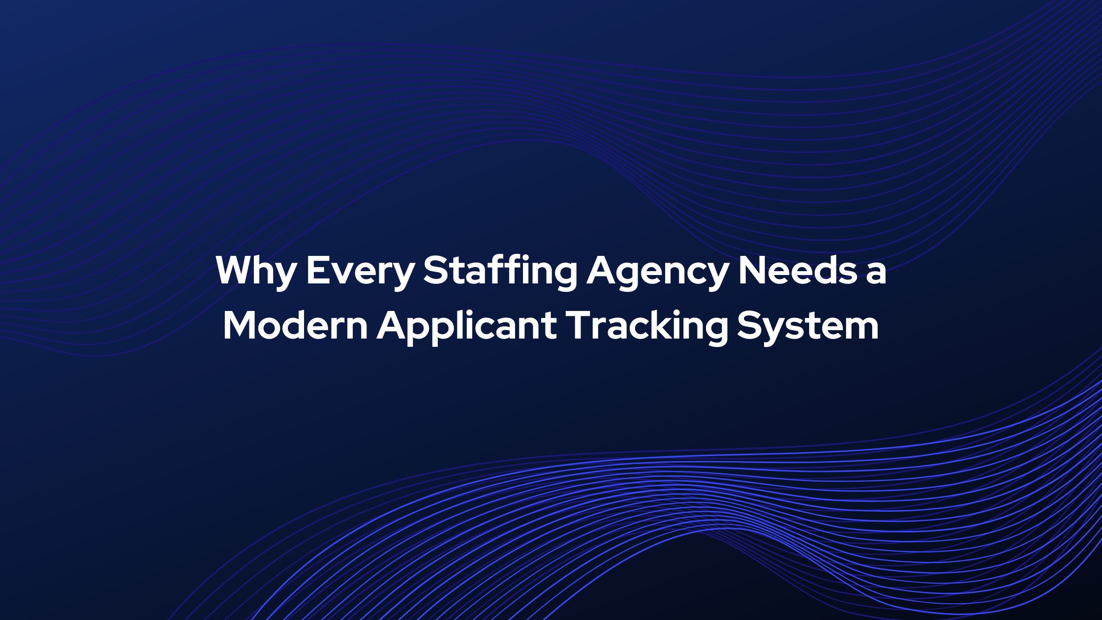 Modern Applicant Tracking System