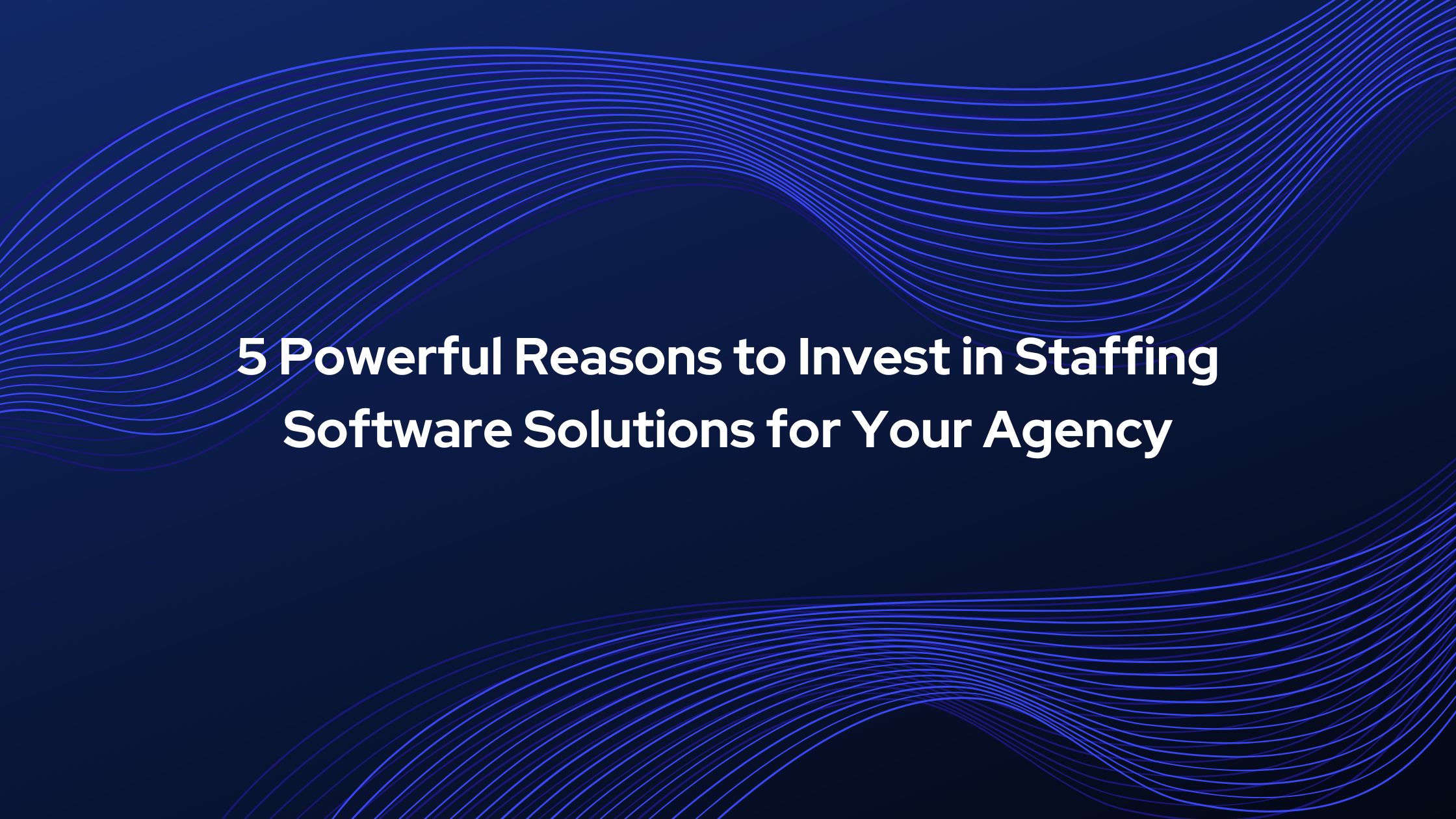 Illustration of staffing software solutions improving recruitment efficiency for staffing agencies
