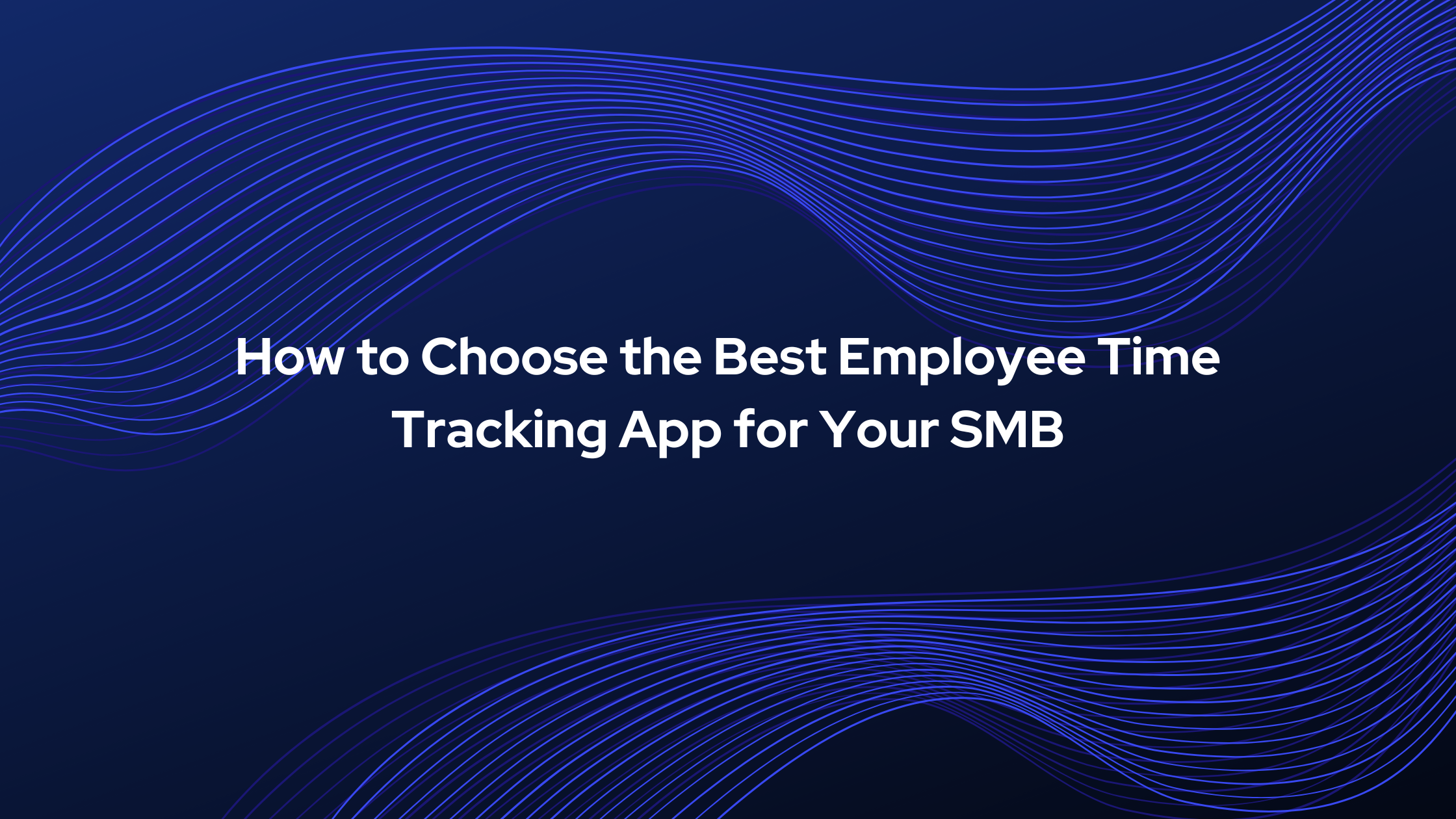 employee time tracking app tools 