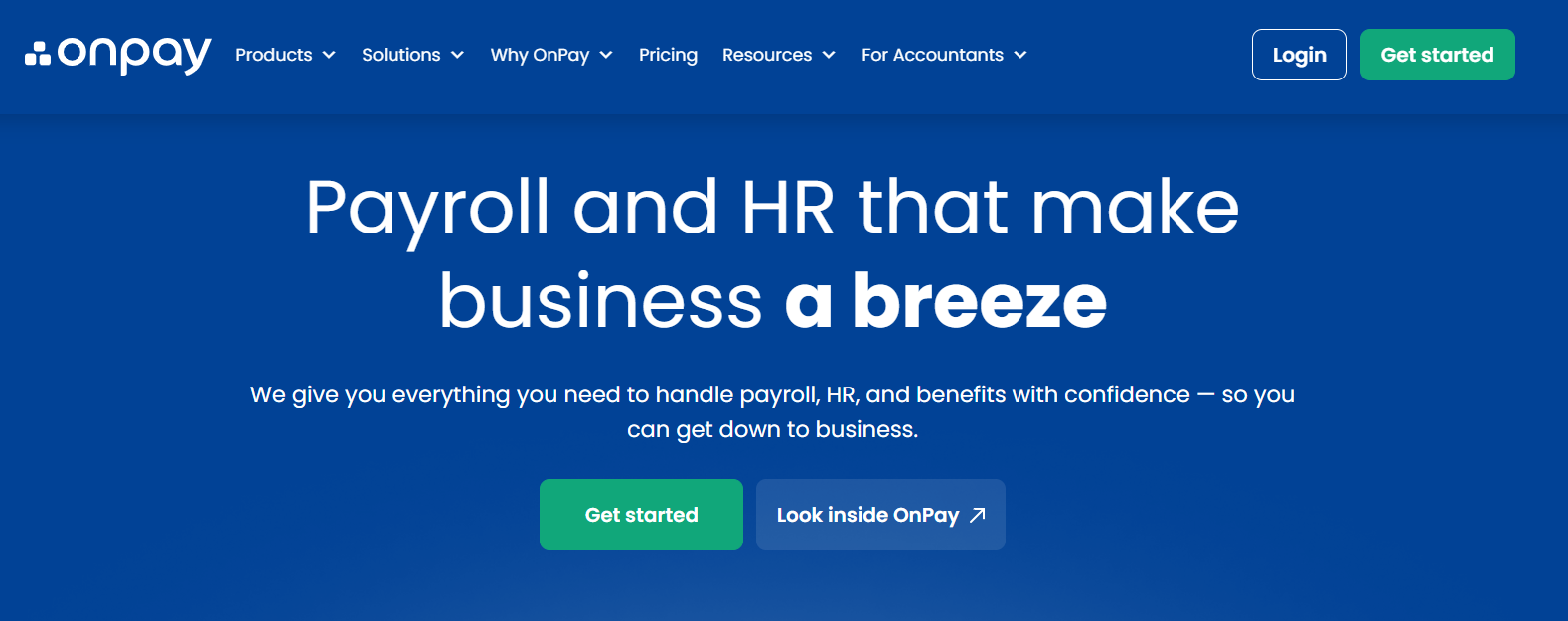 onpay Payroll and HR